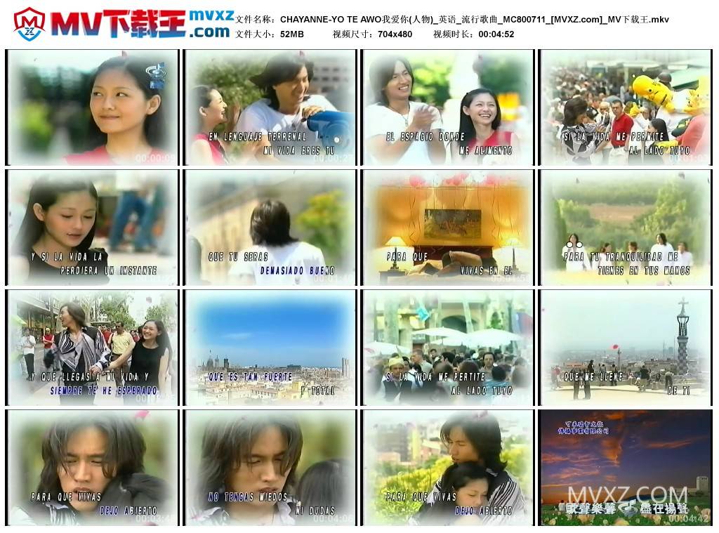 CHAYANNE-YO TE AWO我爱你(人物)_英语_流行歌曲_MC800711